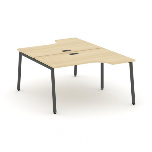 Style Project Рабочая станция эргоном. SN-4A.DRPA-012 Дуб Табак/Металл Антрацит 1580*1432/1992*750 фото 22