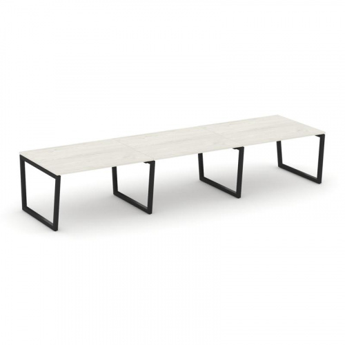 Style Project Стол переговорный SN-5T2.SPRG-052.3 Акация Лорка/Металл Антрацит 3540*1180*750 фото 8 Style Project Стол переговорный SN-5T2.SPRG-052.3 Акация Лорка/Металл Антрацит 3540*1180*750 фото 8