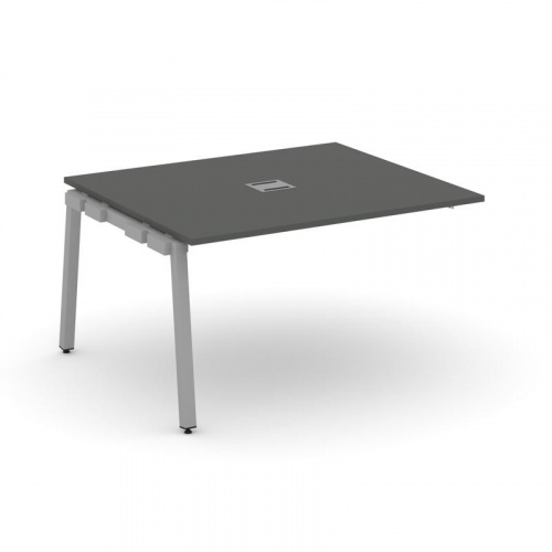 Style Project Проходной наб. элем. перег. стола SN-5A.NSPRG-033 Дуб Табак/Металл Белый 1380*1180*750 фото 4