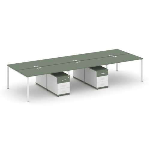 Бенч-система на 6 мест с 2 опорными тумбами Concept CN.DRS-344 фото 5 Бенч-система на 6 мест с 2 опорными тумбами Concept CN.DRS-344 фото 5