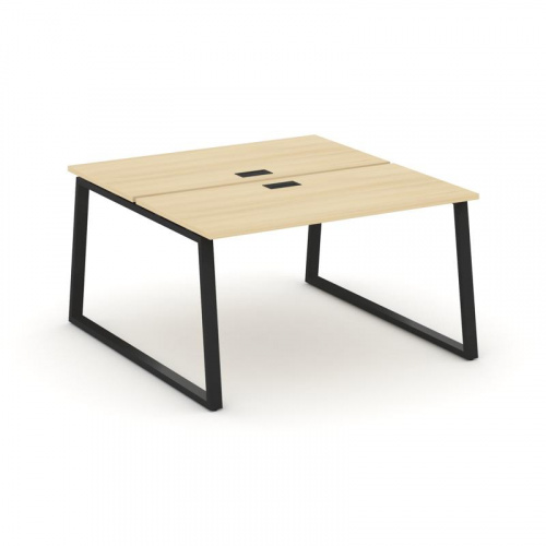 Style Project Рабочая станция 2-х сторон. SN-6T1.DRS-004 Акация Лорка/Металл Антрацит/Заглушка Пласт фото 6