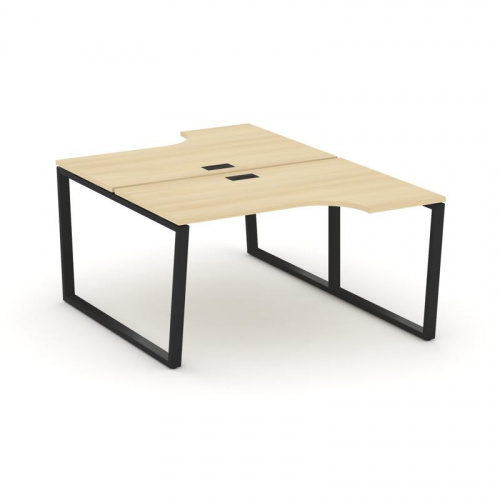 Style Project Рабочая станция эргоном. SN-6T2.DRPA-011 Акация Лорка/Металл Антрацит/Заглушка Пластик фото 6