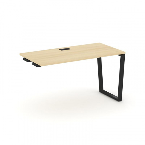 Style Project Стол-приставка к опор. элем. SN-6T2.OPRS-002 Акация Лорка/Металл Антрацит/Заглушка Пла фото 5