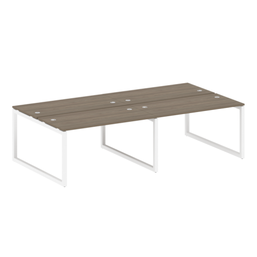 Бенч-система на 4 места на О-обр. м/к Metal System Quattro 50БО.СМ-4.3 фото 3 Бенч-система на 4 места на О-обр. м/к Metal System Quattro 50БО.СМ-4.3 фото 3