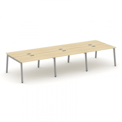 Style Project Рабочая станция 2-х сторон. SN-5A.DRS-063 Дуб Табак/Металл Антрацит 4140*1232*750 фото 8