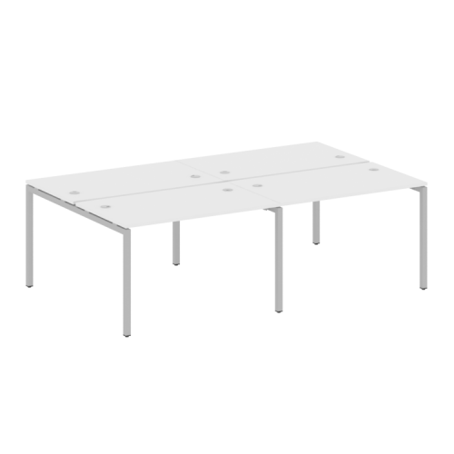 Бенч-система на 4 места на П-обр. м/к Metal System Quattro 40БП.СМ-4.2  фото 4