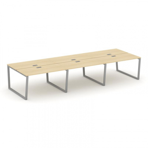 Style Project Рабочая станция 2-х сторон. SN-6T2.DRS-073 Акация Лорка/Металл Антрацит/Заглушка Пласт фото 20