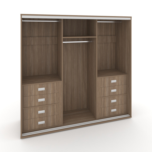 Корпус 3-х секционного шкафа низкого L=2669мм Maris SH.K3-8.2 K5 фото 2