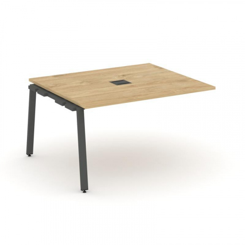 Style Project Проходной наб. элем. перег. стола SN-6A.NSPRG-032 Акация Лорка/Металл Белый 1180*1180* фото 12