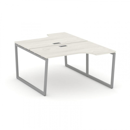 Style Project Рабочая станция эргоном. SN-4T2.DRPA-001 Акация Лорка/Металл Антрацит/Заглушка Пластик фото 11