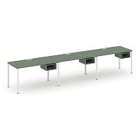 Бенч-система на 3 места с подвесными тумбами Concept CN.ORS-124