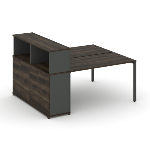 Бенч-система с опорным распашным шкафом Concept CN.DRS-227 фото 3 Бенч-система с опорным распашным шкафом Concept CN.DRS-227 фото 3