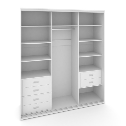 Корпус 3-х секционного шкафа высокого L=2369мм Maris SH.K3-6.1 K7 фото 4