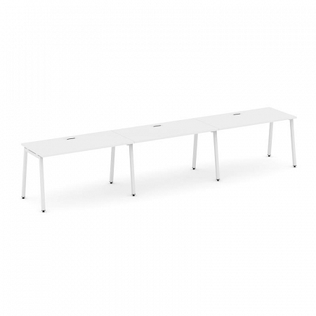 Style Project Рабочая станция 1 сторон. SN-4A.ORS-041 Белый/Металл Белый 2940*700*750