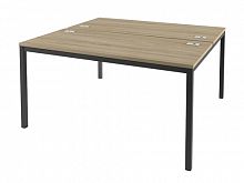 Стол-тандем на 2 рабочих места на металлокаркасе Lite IL-42