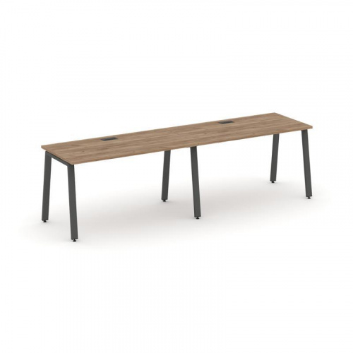 Style Project Рабочая станция 1 сторон. SN-6A.ORS-003 Дуб Табак/Металл Антрацит 2760*600*750 фото 28