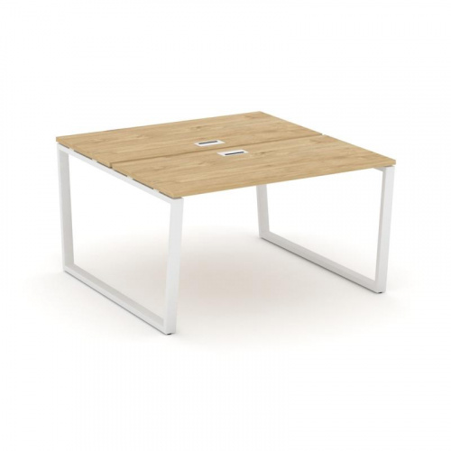 Style Project Рабочая станция 2-х сторон. SN-6T2.DRS-014 Акация Лорка/Металл Антрацит/Заглушка Пласт фото 3