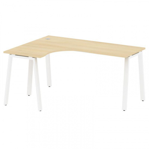 Стол офисный криволинейный Metal System БА.СА-4 (L)