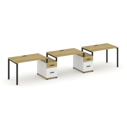 Бенч-система на 3 места с 2 опорными тумбами Concept CN.ORS-330 фото 6 Бенч-система на 3 места с 2 опорными тумбами Concept CN.ORS-330 фото 6