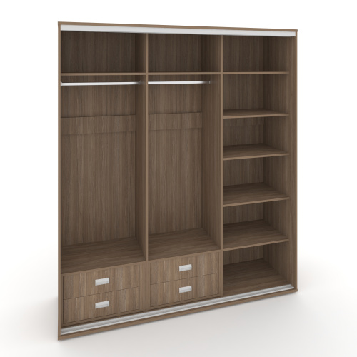 Корпус 3-х секционного шкафа высокого L=1769мм Maris SH.K3-2.1 K3 фото 6