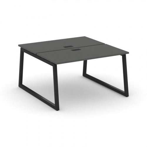 Style Project Рабочая станция 2-х сторон. SN-5T1.DRS-001 Акация Лорка/Металл Антрацит/Заглушка Пласт фото 8