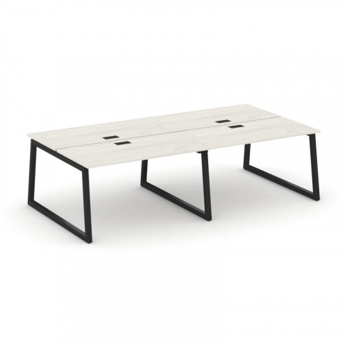 Style Project Рабочая станция 2-х сторон. SN-5T1.DRS-051 Акация Лорка/Металл Антрацит/Заглушка Пласт фото 4