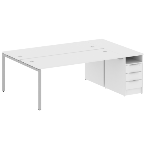 Бенч-система с тумбой на П-обр. м/к Metal System Quattro 40БП.РС-СТП-2.5 фото 4 Бенч-система с тумбой на П-обр. м/к Metal System Quattro 40БП.РС-СТП-2.5 фото 4