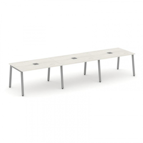 Style Project Стол переговорный SN-6A.SPRG-023 Антрацит/Металл Белый 4410*980*750 фото 13 Style Project Стол переговорный SN-6A.SPRG-023 Антрацит/Металл Белый 4410*980*750 фото 13