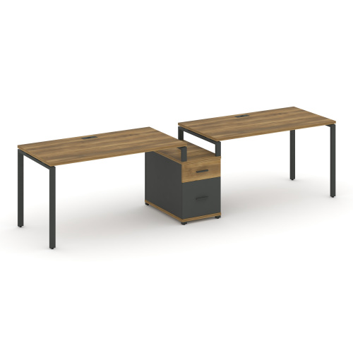 Бенч-система на 2 места с 1 опорной тумбой Concept CN.ORS-307 фото 3