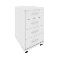 Тумба подкатная на 3 ящика с фолдингом Riva А.ТМ-4F