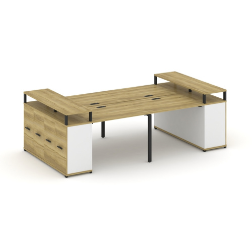 Бенч-система с опорными распашными шкафами Concept CN.DRS-265 фото 6 Бенч-система с опорными распашными шкафами Concept CN.DRS-265 фото 6