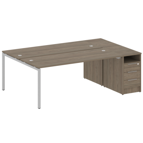 Бенч-система с тумбой на П-обр. м/к Metal System Quattro 40БП.РС-СТП-2.5 фото 3 Бенч-система с тумбой на П-обр. м/к Metal System Quattro 40БП.РС-СТП-2.5 фото 3