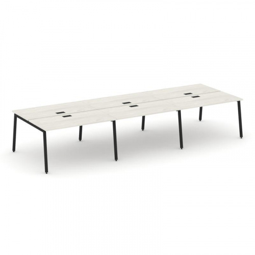 Style Project Рабочая станция 2-х сторон. SN-4A.DRS-072 Дуб Наварра/Металл Антрацит 3540*1432*750 фото 3 Style Project Рабочая станция 2-х сторон. SN-4A.DRS-072 Дуб Наварра/Металл Антрацит 3540*1432*750 фото 3