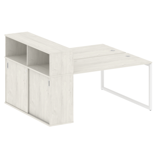 Бенч-система с шкафом-купе на О-обр. м/к Metal System Quattro 40БО.РС-СШК-2.3 фото 4 Бенч-система с шкафом-купе на О-обр. м/к Metal System Quattro 40БО.РС-СШК-2.3 фото 4