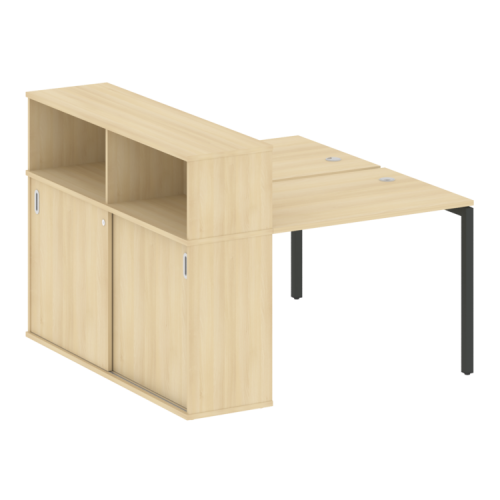 Бенч-система с шкафом-купе на П-обр. м/к Metal System Quattro 40БП.РС-СШК-2.1 фото 15 Бенч-система с шкафом-купе на П-обр. м/к Metal System Quattro 40БП.РС-СШК-2.1 фото 15