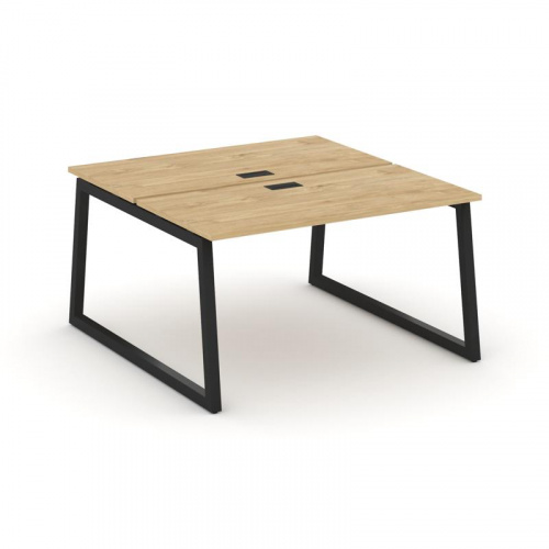 Style Project Рабочая станция 2-х сторон. SN-5T1.DRS-001 Акация Лорка/Металл Антрацит/Заглушка Пласт