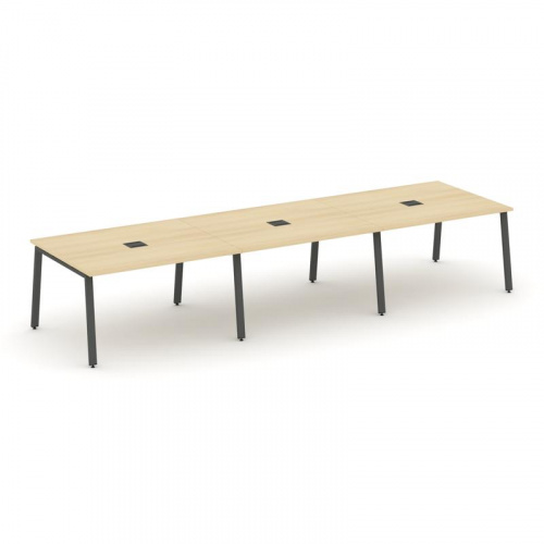 Style Project Стол переговорный SN-6A.SPRG-053 Дуб Табак/Металл Белый 4410*1180*750 фото 23 Style Project Стол переговорный SN-6A.SPRG-053 Дуб Табак/Металл Белый 4410*1180*750 фото 23