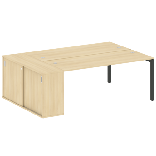 Бенч-система с шкафом-купе на П-обр. м/к Metal System Quattro 50БП.РС-СШК-1.5 фото 10 Бенч-система с шкафом-купе на П-обр. м/к Metal System Quattro 50БП.РС-СШК-1.5 фото 10