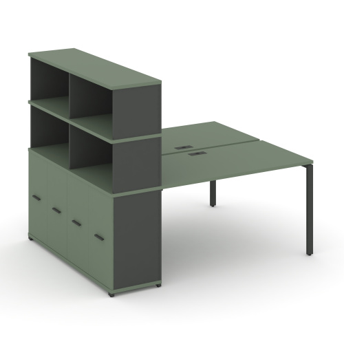 Бенч-система с опорным распашным шкафом Concept CN.DRS-230 фото 2