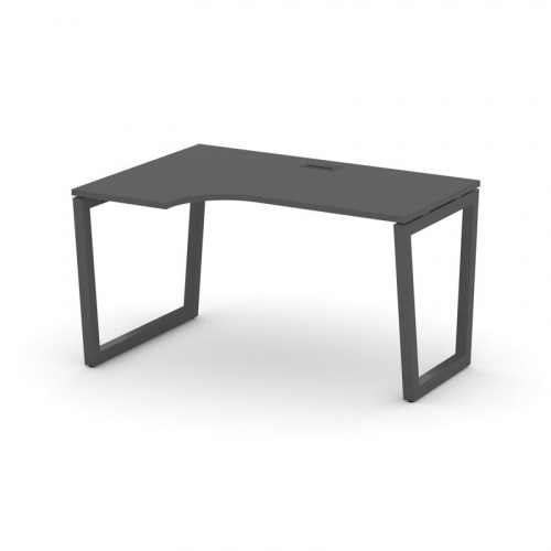 Style Project Стол рабочий эргоном. SN-5T2.SPA-012(L) Акация Лорка/Металл Антрацит/Заглушка Пластик фото 27