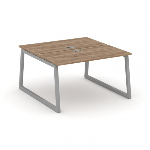 Style Project Рабочая станция 2-х сторон. SN-5T1.DRS-001 Акация Лорка/Металл Антрацит/Заглушка Пласт фото 9