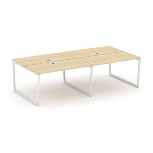 Style Project Рабочая станция 2-х сторон. SN-4T2.DRS-054 Акация Лорка/Металл Антрацит/Заглушка Пласт фото 21