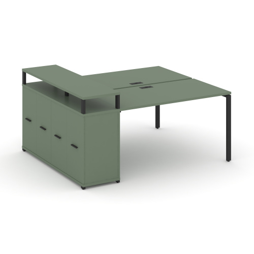 Бенч-система с опорным распашным шкафом Concept CN.DRS-221