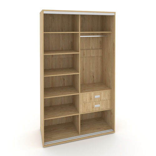 Корпус 2-х секционного шкафа высокого L=1500мм Maris SH.K2-5.1 K3 фото 6