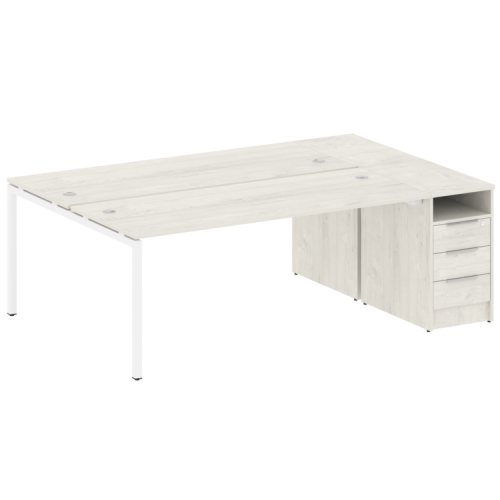 Бенч-система с тумбой на П-обр. м/к Metal System Quattro 40БП.РС-СТП-2.5 фото 7 Бенч-система с тумбой на П-обр. м/к Metal System Quattro 40БП.РС-СТП-2.5 фото 7