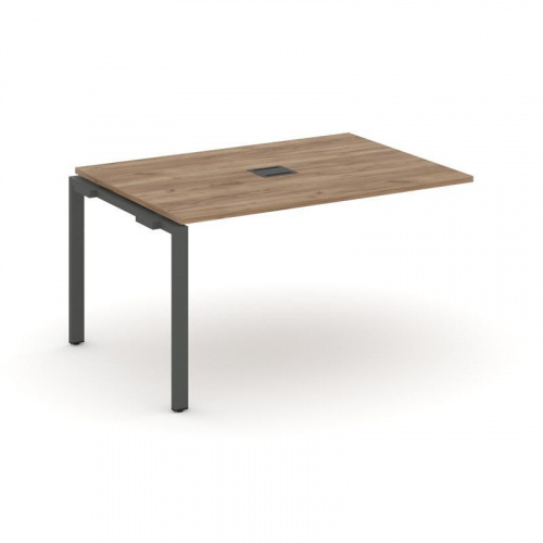 Style Project Проходной наб. элем. перег. стола SN-6P.NSPRG-002 Антрацит/Металл Белый 1180*980*750 фото 6