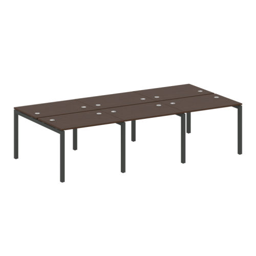 Бенч-система на 6 рабочих мест на П-обр. м/к Metal System Quattro 50БП.СМ-6.1 фото 12