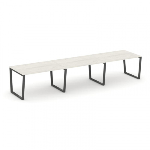 Style Project Стол переговорный SN-6T2.SPRG-024.3 Акация Лорка/Металл Антрацит 4740*980*750 фото 24