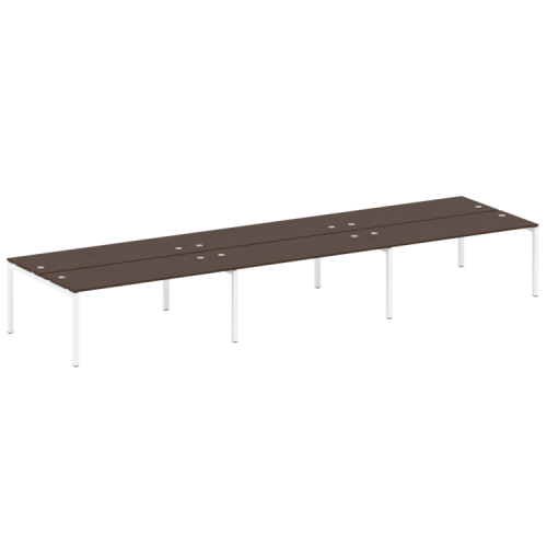 Бенч-система на 6 рабочих мест на П-обр. м/к Metal System Quattro 50БП.СМ-6.5 фото 8