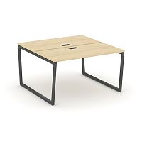 Style Project Рабочая станция 2-х сторон. SN-4T2.DRS-023 Акация Лорка/Металл Антрацит/Заглушка Пласт